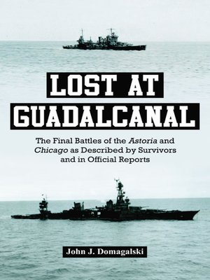 cover image of Lost at Guadalcanal